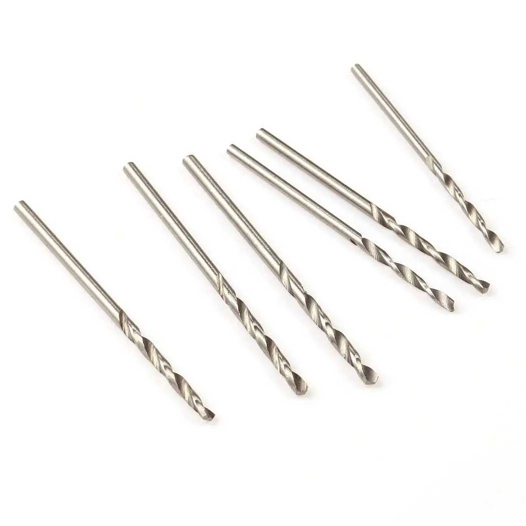 High Speed Steel Straight Shank Twist Hand Drill Bits Silver Set | Инструменты