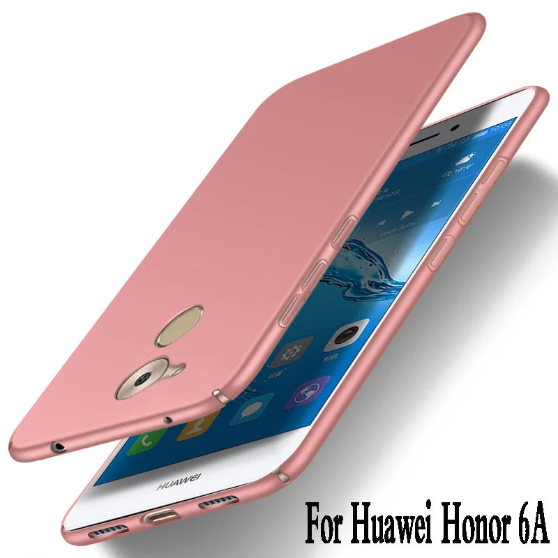 For huawei honor 6a cover case hard Plastic luxury fundas Protector mobile phone back for dli-tl20 armor 5&quot |