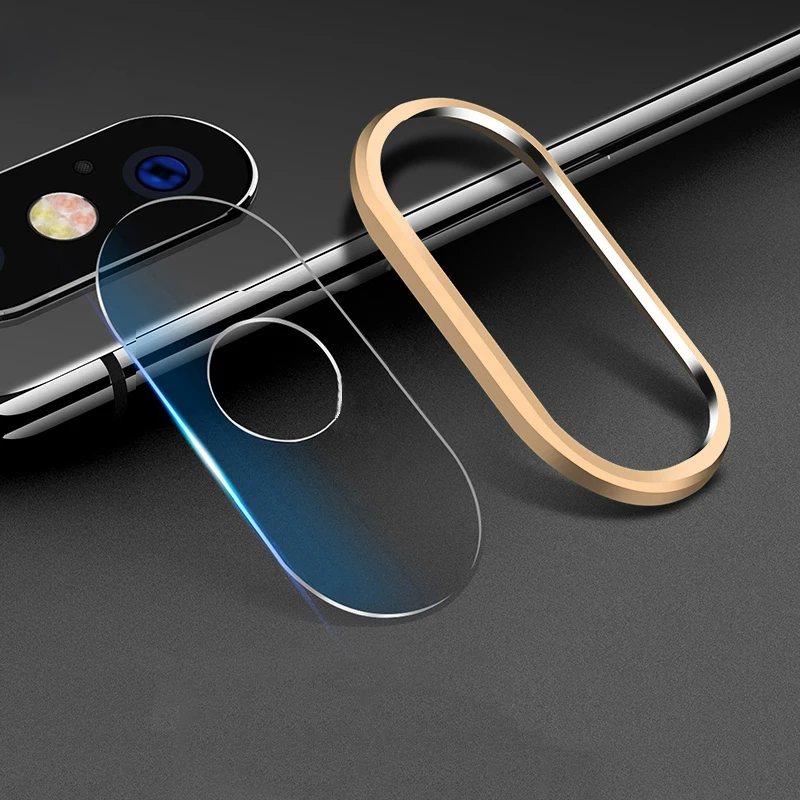 Объектив камеры из закаленного стекла для Xiaomi mi 8 8SE mi x 2S 6X защита экрана задняя камера алюминиевое защитное кольцо для 6X8 SE пленка