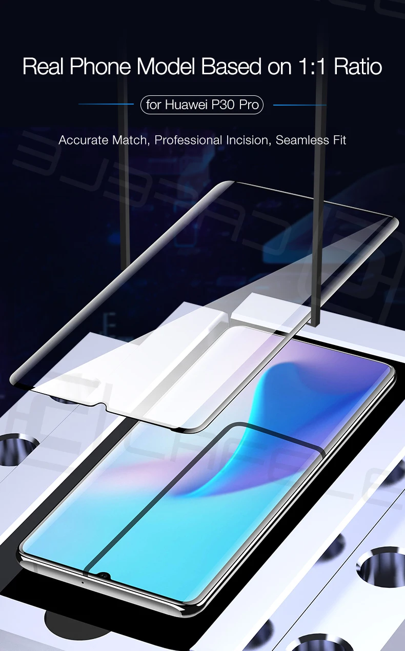CAFELE Защита экрана для huawei P30 pro закаленное стекло 9H HD прозрачное Защитное стекло для huawei P30pro полное покрытие анти-синий
