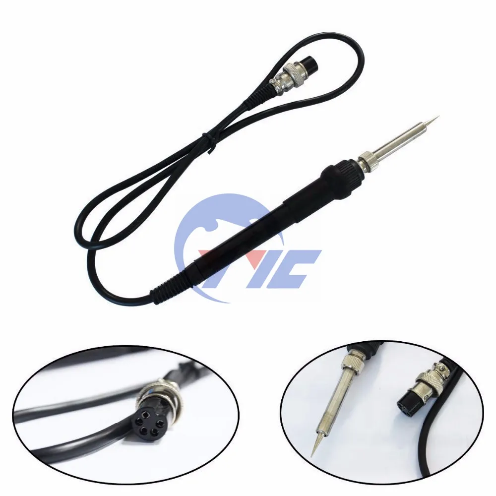 Железная ручка электрического паяльника для SMD SAIKE паяльная станция 852D+/898D сварочный инструмент для ремонта припоя высокое качество