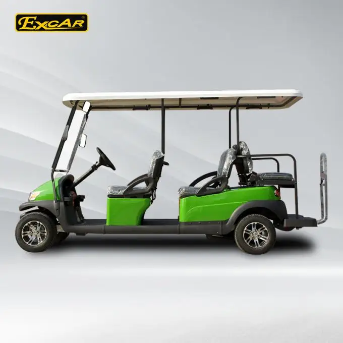 Excar CE approved 6 seat Electric golf car 48V Trojan battery buggy | Автомобили и мотоциклы