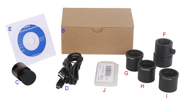 SCMOS USB 5.0mp микроскоп окуляр камера для биологического стерео микроскопа|camera