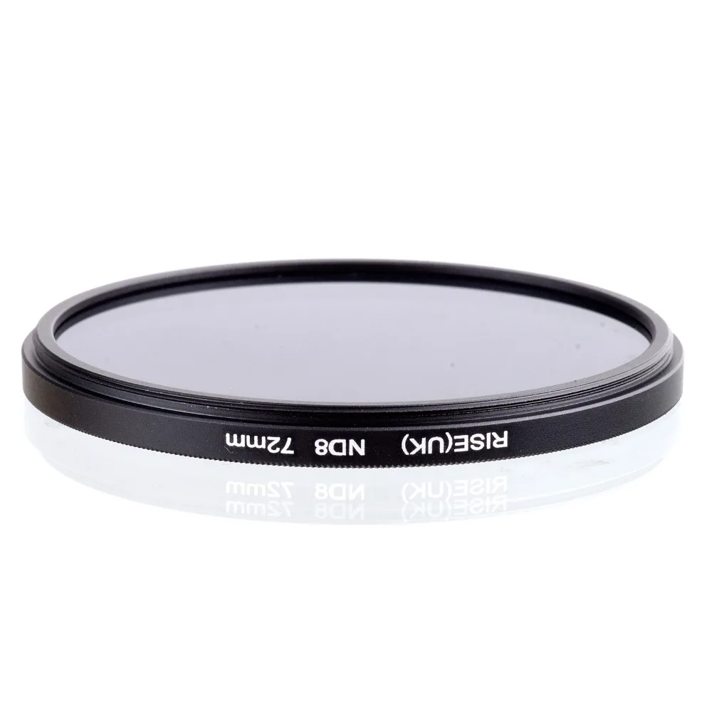 RISE (UK) 72 мм нейтральная плотность ND8 фильтр для всех объективов камеры|lens big|lens filter