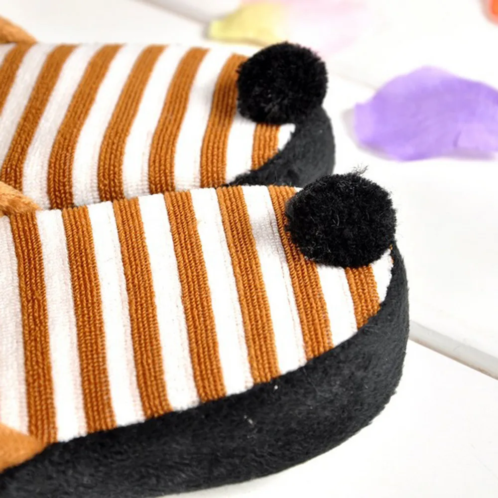 Женские милые тапочки панды домашняя повседневная обувь с мехом любимыми