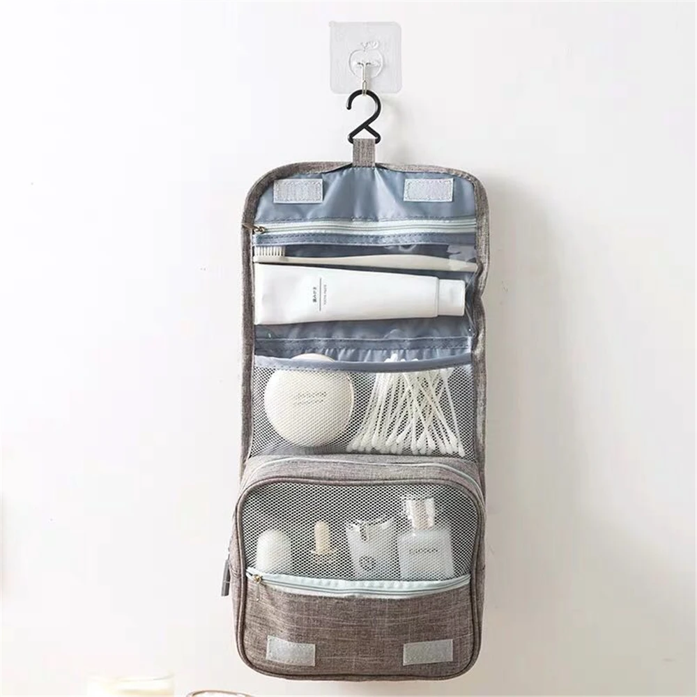 Дорожная портативная косметичка Женская для хранения мужская деловая