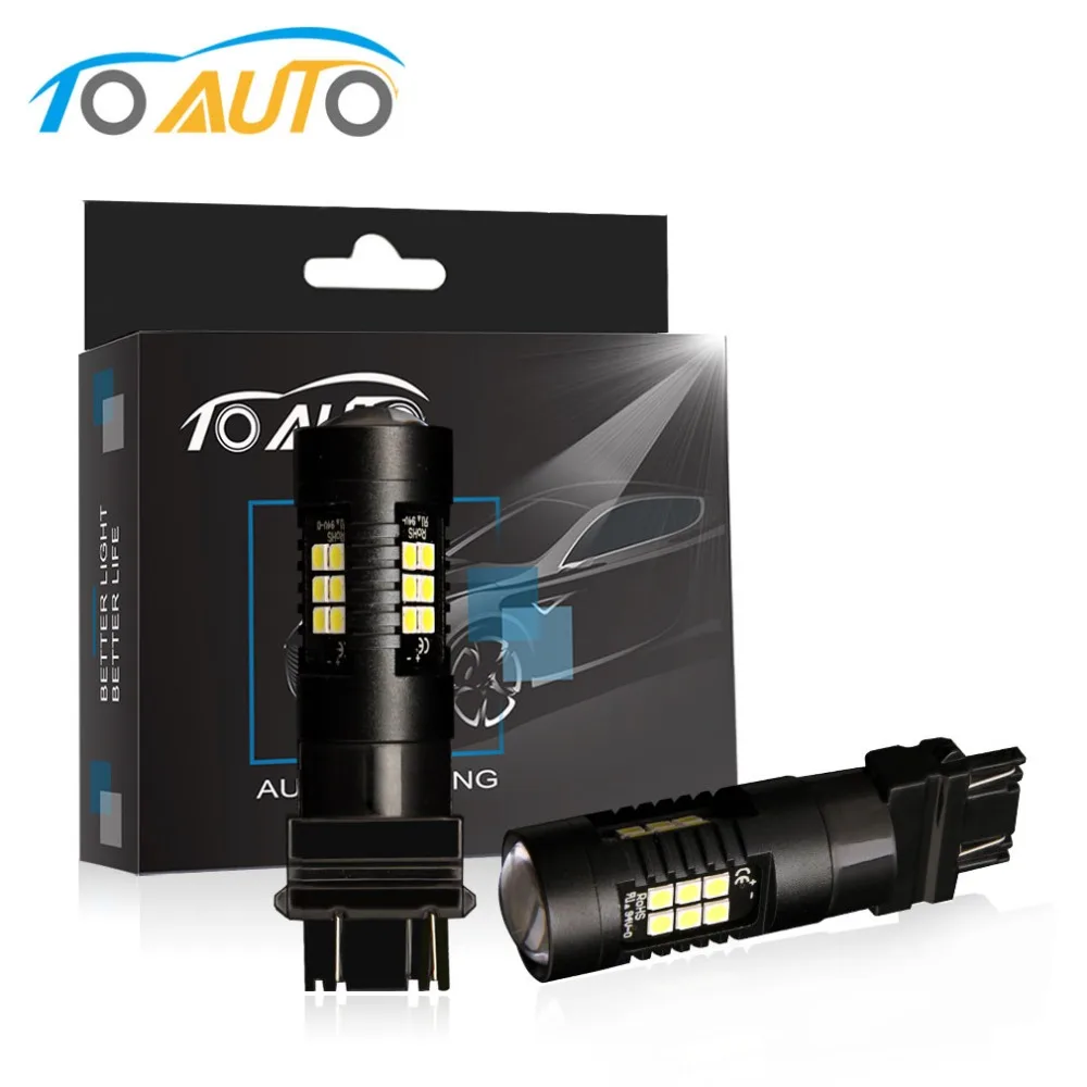 СВЕТОДИОДНЫЙ Автомобильный светильник s янтарный красный белый 21SMD p27 7 Вт 2 шт.