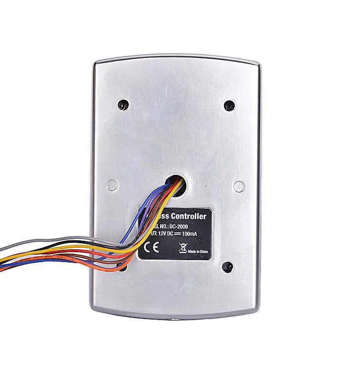 Водонепроницаемый задний план легкий металлический корпус клавиатуры ID EM