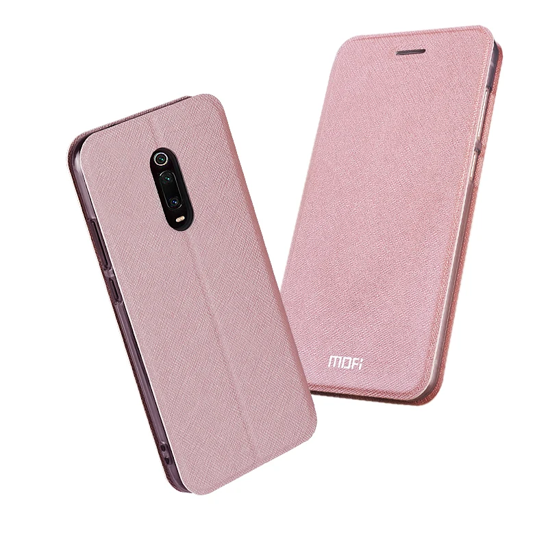 Тонкий флип чехол Mofi для Xiaomi Redmi K20 / Pro из искусственной кожи + ТПУ силиконовый Mi 9T
