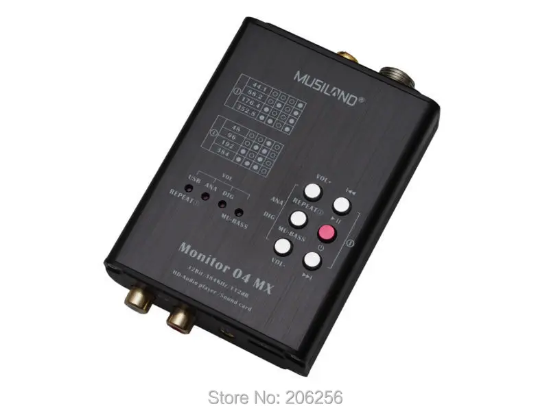 Лидер продаж дешевые акции Musiland Мониторы 04 MX и USB звуковая карта Hi-Fi плеер 32 бит HD