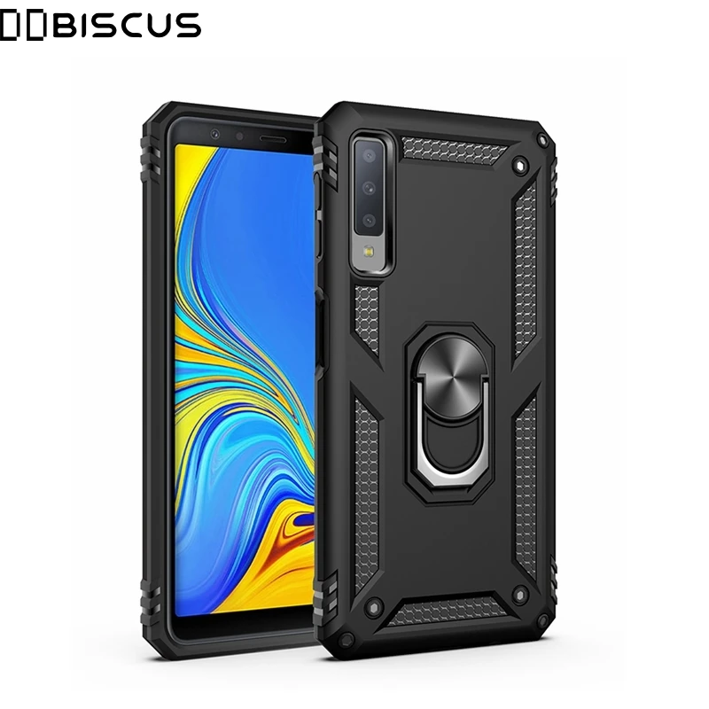 Роскошный бронированный Мягкий противоударный чехол для Samsung Galaxy A7 2018 SM-A750F/DS A750FN