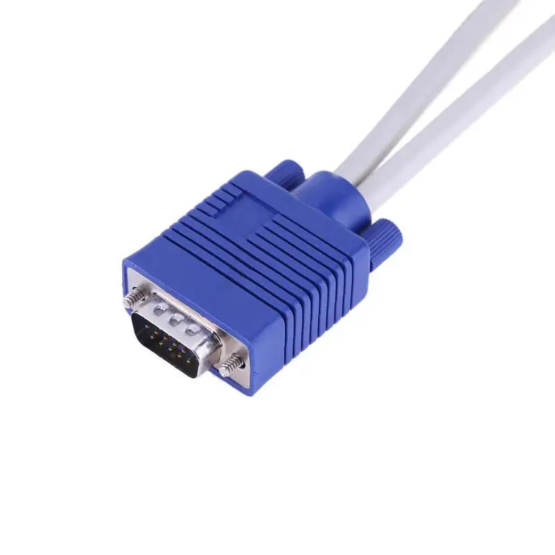 ALLOYSEED разветвитель для кабеля VGA двойной 2 Мониторы 15pin два порты мужчин и женщин