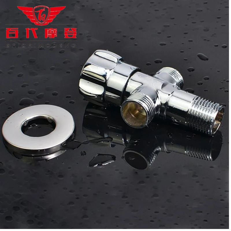 2015 ограниченная по времени Прямая продажа белый тройник угловой клапан медный