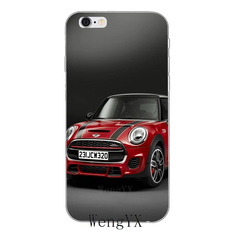Клёвый автомобиль mini cooper силиконовый мягкий чехол для телефона для samsung Galaxy S3 S4 S5 S6 S7 край S8 S9 плюс мини обратите внимание на возраст 3, 4, 5, 8 - Цвет: mini-cooper-A-03