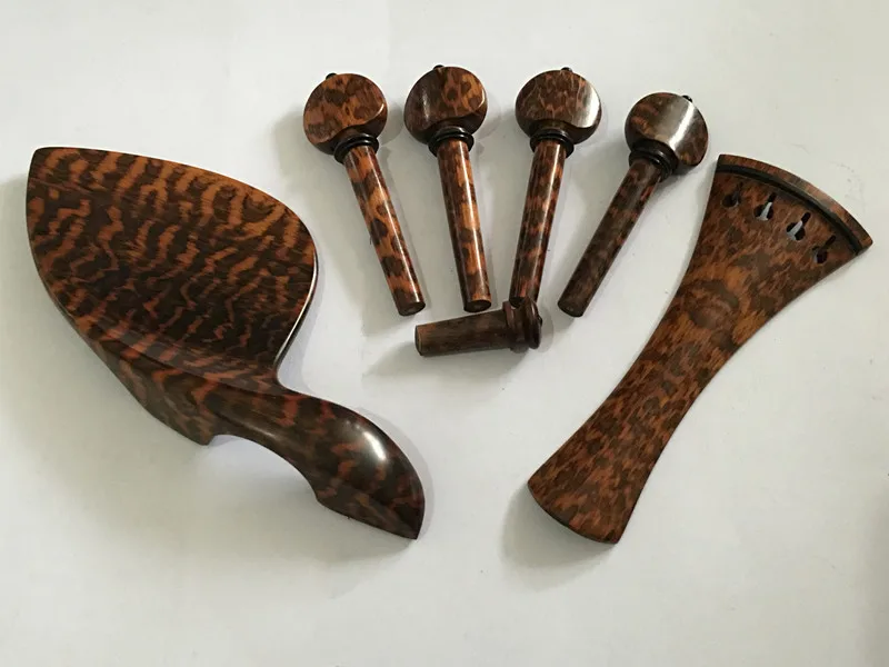 Набор роскошных запчастей для скрипки из змеиного дерева фитинги с высокой