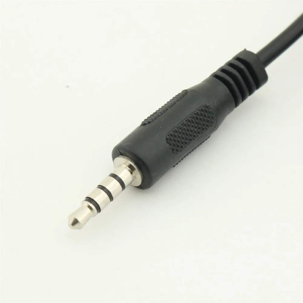 1pcs 3.5mm 1/8&quot 4 Pole Male To Stereo Car Aux Audio Extension Adapter Cable 1.2m | Компьютеры и офис