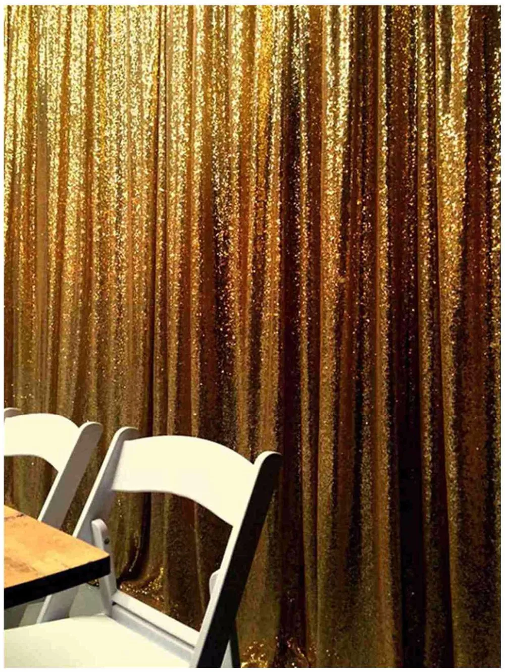ShinyBeauty 6x6ft 180x180cm темно золотые блестки Cutains Shimmer занавес Свадебная вечеринка