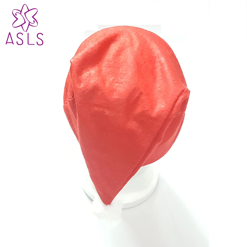 DHL Free shipping New Fashion  Lovely Christmas Festival Hat Wholesale Simple classic Christmas hat unisex Christmas hat