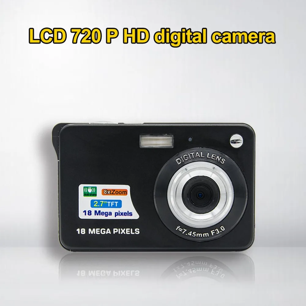 18 мегапикселей 3.0MP CMOS сенсор 2 7 дюймов TFT LCD экран HD 720P Цифровая камера D20 |