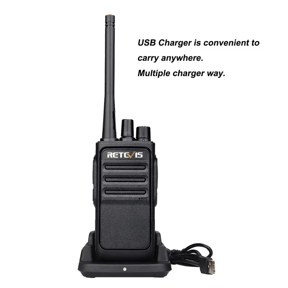 2 шт. портативная рация Retevis RT617 PMR446 FRS 16 каналов CTCSS/DCS TOT VOX | Мобильные телефоны и