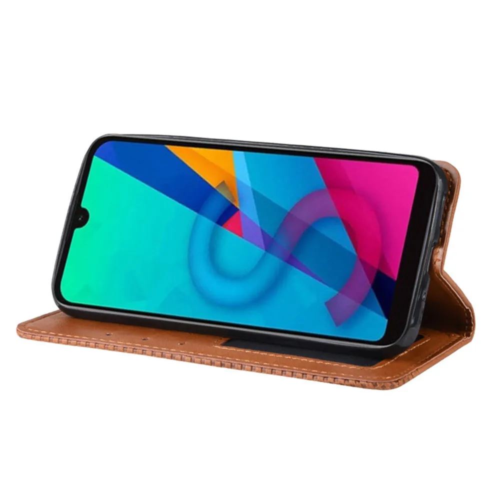 Чехол для Huawei Y5 2019 роскошный флип кошелек из искусственной кожи 5 71 дюйма