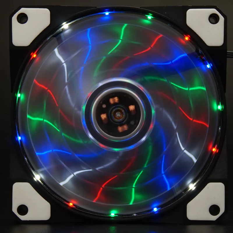 KEEPRO оригинальный 15 огни бесшумный вентилятор 3Pin/4Pin кулера радиатора 12 В