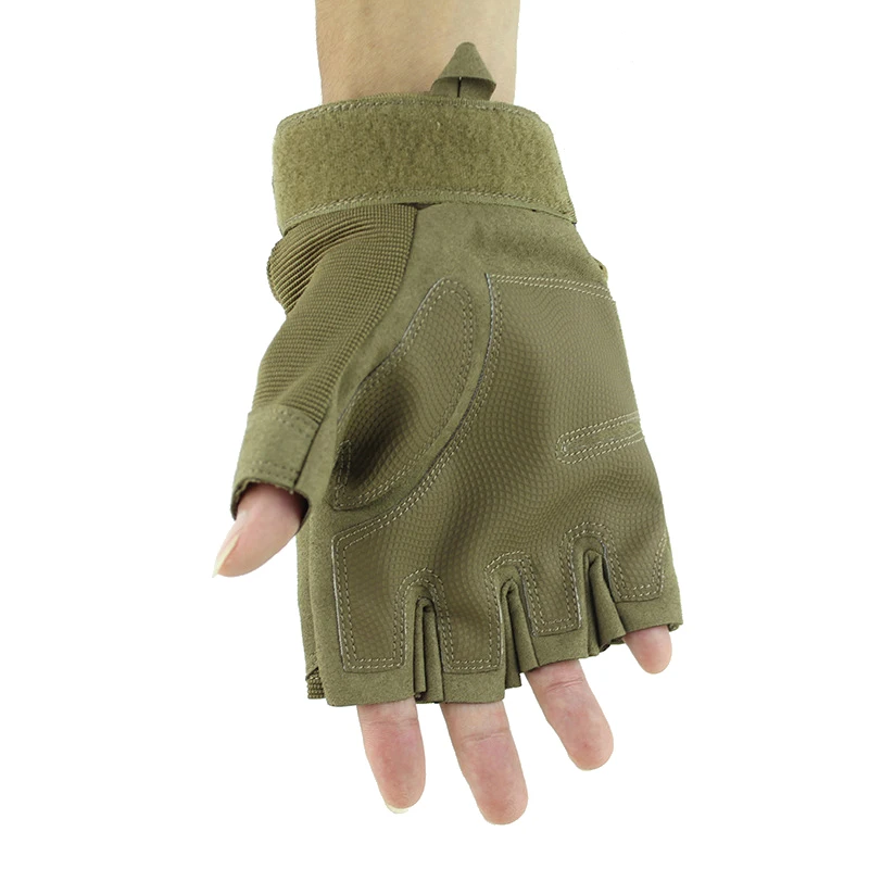 Перчатки для охоты на полпальца военные тактические перчатки стреляющая