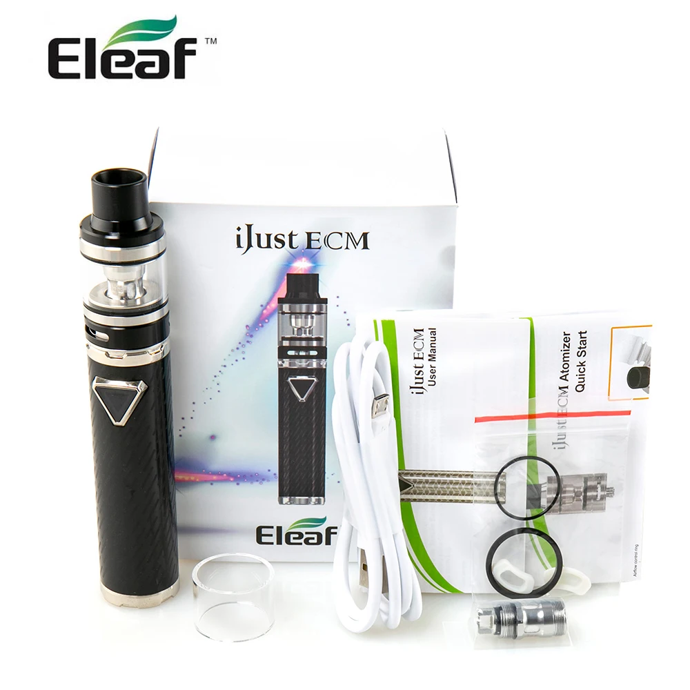 Оригинальный набор Eleaf iJust ECM 40 Вт со встроенной батареей 3000 мАч + бак 4 мл
