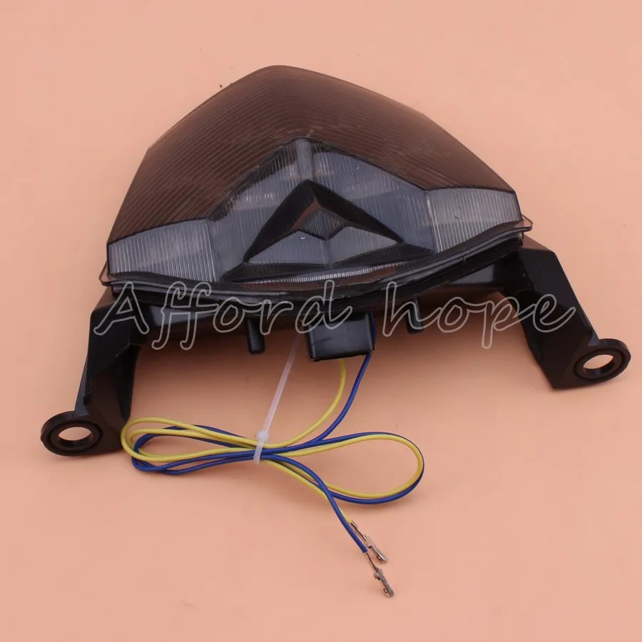 Встроенный светодиодный задний сигнал для мотоцикла указатель поворота и