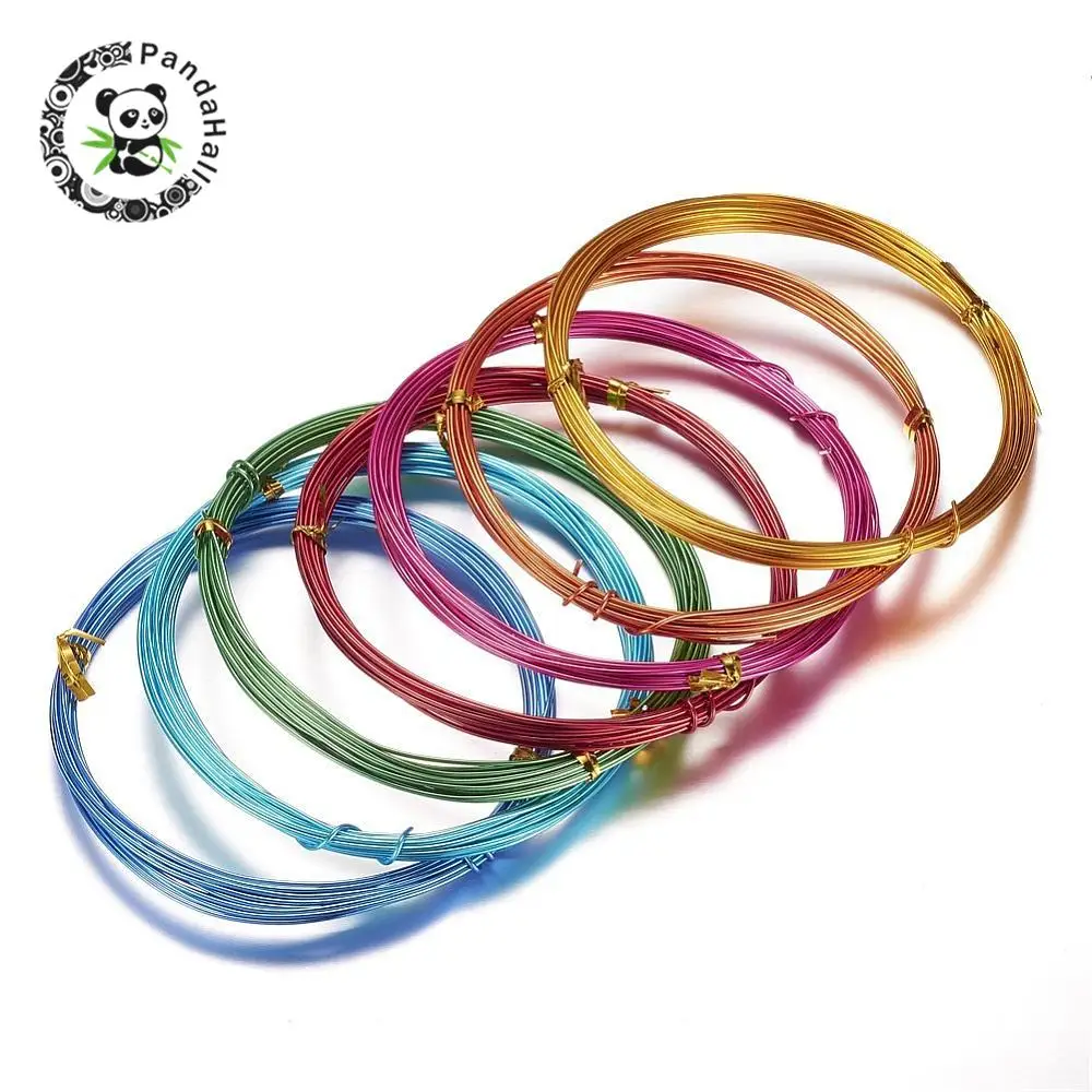 

Aluminum Wire, Mixed Color, 3mm, about 5m/roll