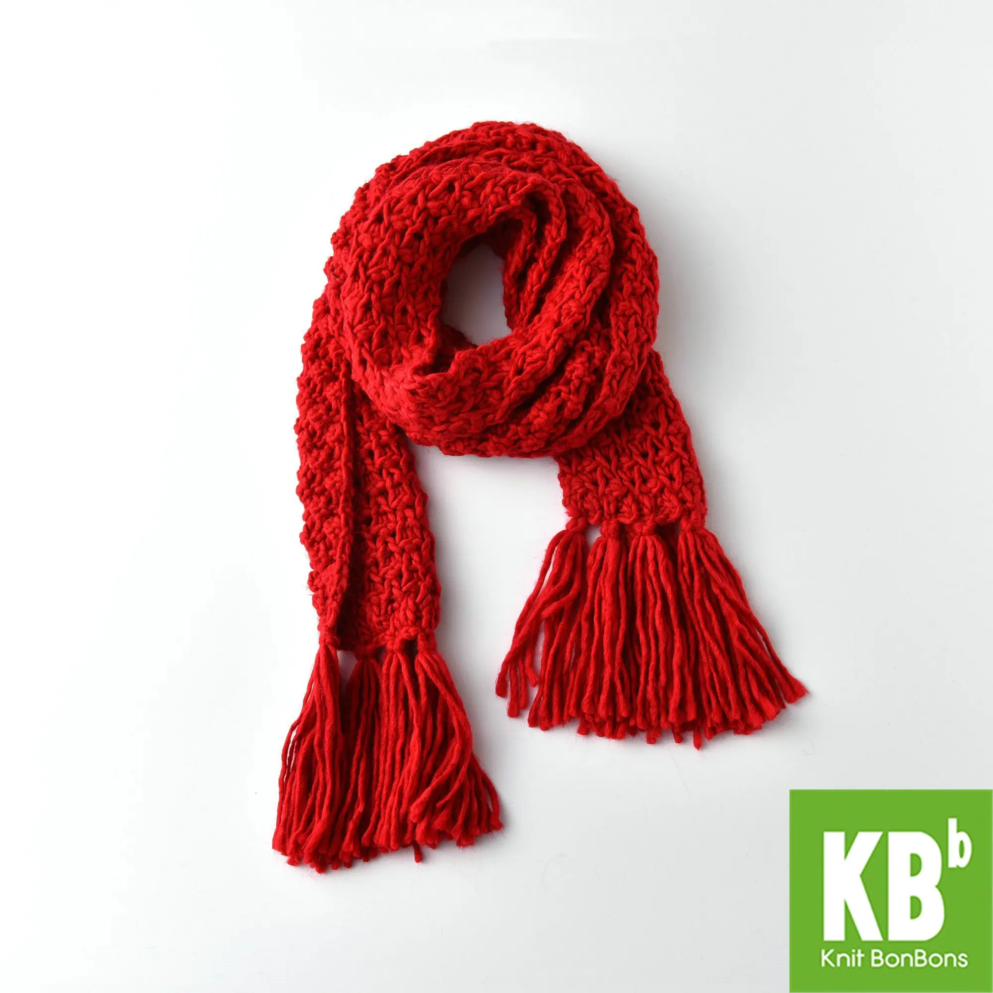 Шарф KBB из шерсти ягненка вязанный с объемным кружевом теплый шарф для женщин и