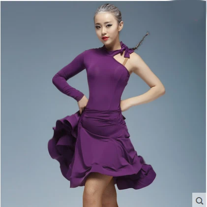 Платье для латиноамериканских танцев женская сексуальная одежда Бальных Танго