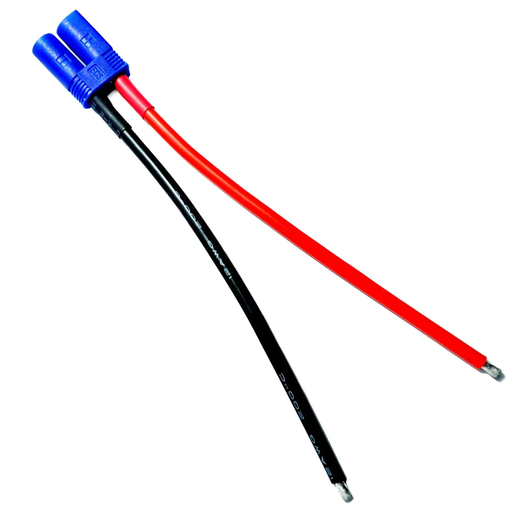 Amass EC3 EC2 EC5 гнездовой разъем в 14AWG 12awg мягкий силиконовый проводной кабель для