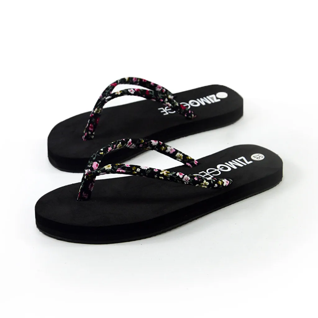 Шлепанцы для женщин и девочек модные Нескользящие сандалии из ЭВА на плоской