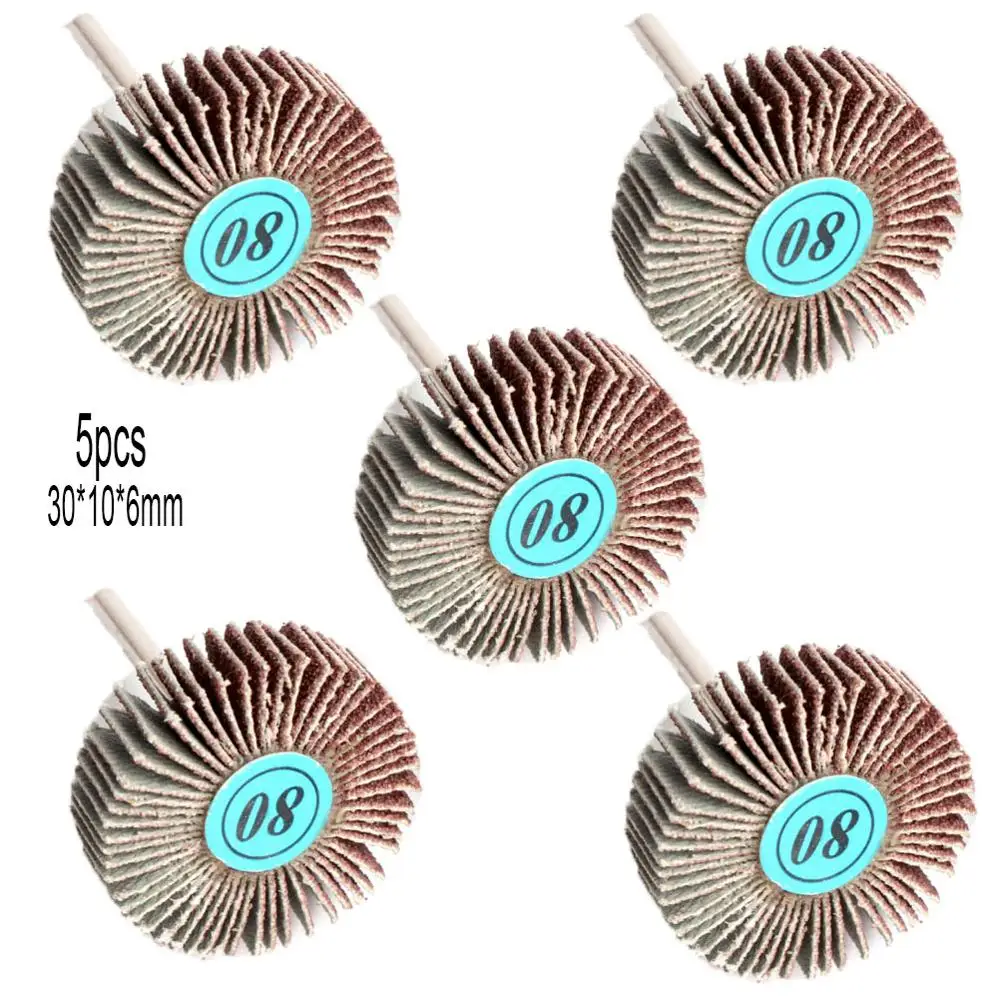 Набор шлифовальных дисков для вращающихся электроинструментов 5 шт.|Абразивные