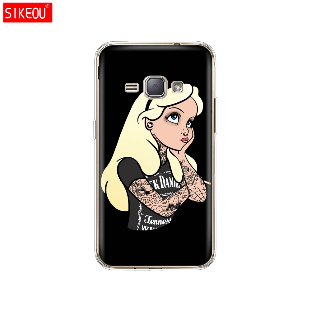 Силиконовый чехол для Samsung Galaxy J1 J120 J120F SM-J120F чехол из мягкого ТПУ для задней панели телефона защитный чехол-бампер с принтом - Цвет: 10681