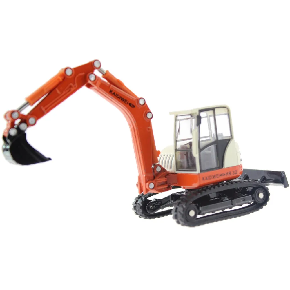 Сплав металла литья под давлением игрушка гусеницы экскаватора модель 1:50