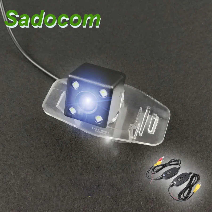 Водонепроницаемая Автомобильная камера заднего вида HD 4LEDCCD с ночным видением для