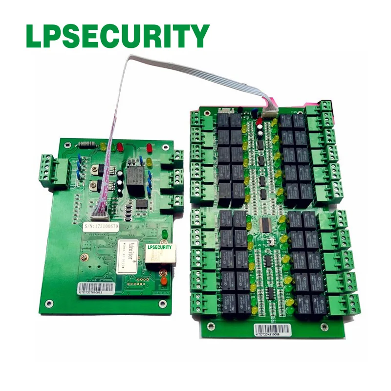 LPSECURITY TCP/IP от 1 до 20 шкафчиков подъемников лифтов контроллер доступа|access control|elevator