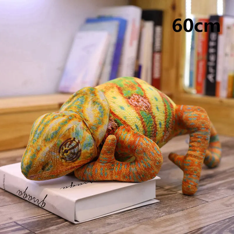 7 40-120 см мальчик и девочка день рождения ящерицы кукла подушка творческая личность Моделирование Хамелеон Плюшевые игрушки подарок для детей - Цвет: 7