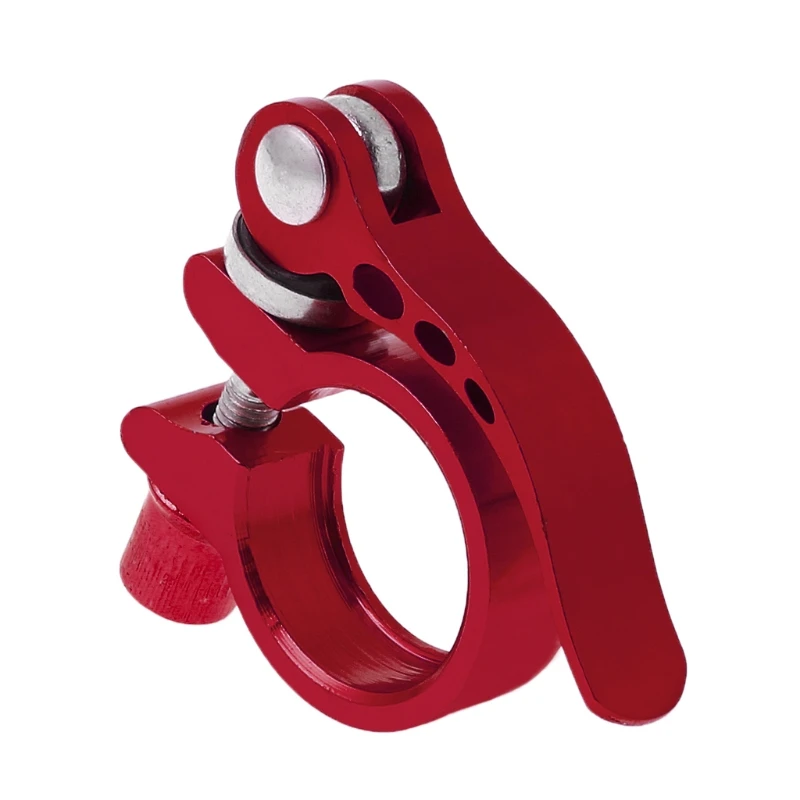 28.6 mm red Новинка 1 шт. алюминиевая стойка сиденья из сплава зажим быстросъемный MTB Велоспорт 28,6 31,8 34,9 сиденье велосипед аксессуар - Color: 28.6 mm red