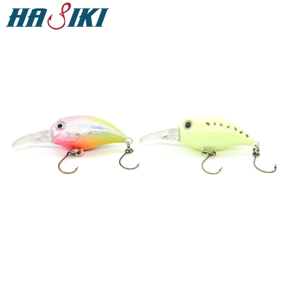HASIKI Crankbait рыболовные приманки 30 мм 2 5 г мини твердая приманка искусственная