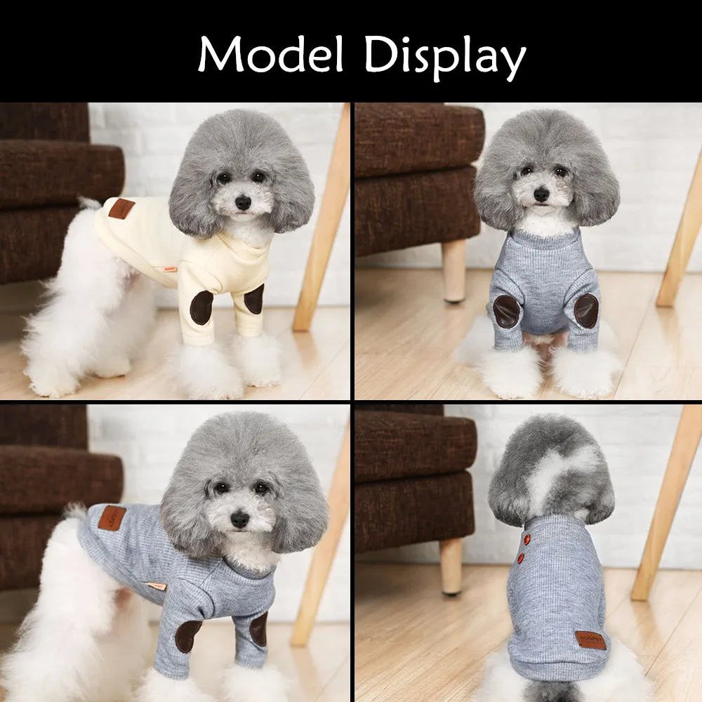 Модная одежда для маленьких собак свитер хлопок термо Pull Chien рождественские