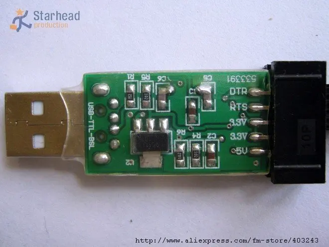 Расширенный USB BSL программатор для MSP430 Flash полной серии кабель загрузки адаптер