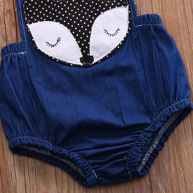 Милый мультяшный лиса Миньоны из хлопка Одежда для новорожденных мальчиков и