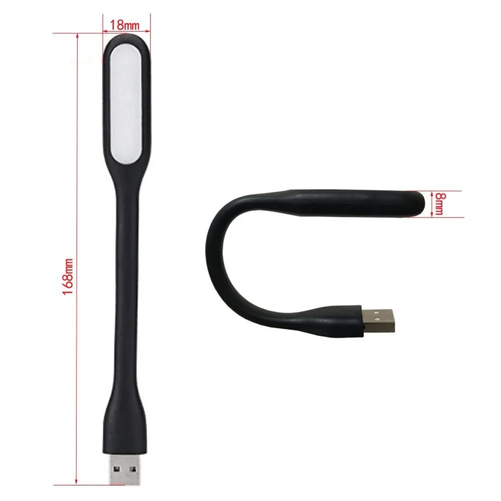 2018 силикагель многоцветный Мини USB лампа для чтения книг свет светодиодный