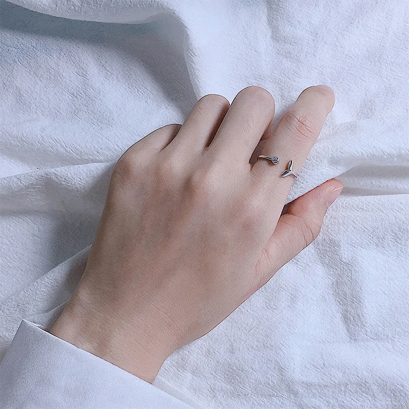 Женское кольцо в виде рыбьего хвоста SpringLight | Украшения и аксессуары