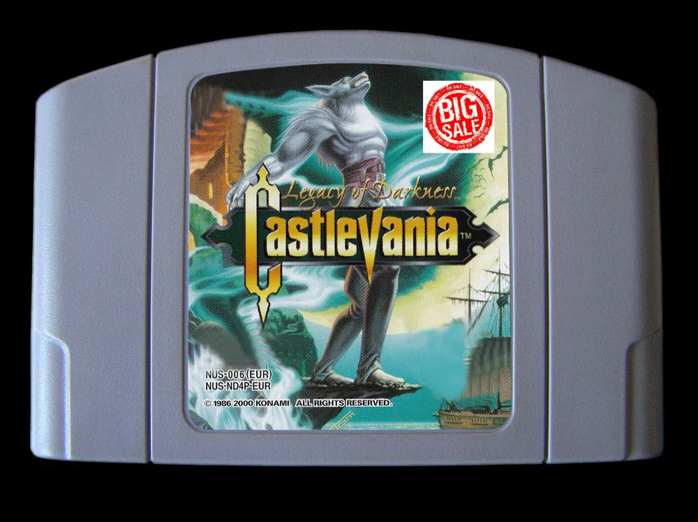 64 битные игры ** caslevania Legacy of Darkness (английская версия PAL!)|legacy| |