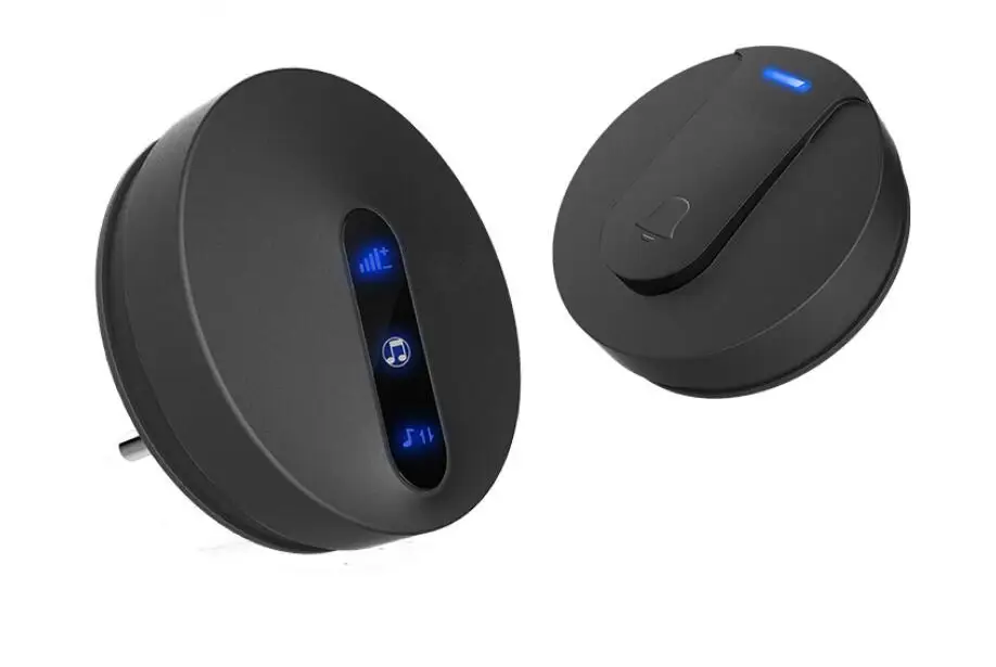 Wireless self-generating doorbell dragging a hotel home smart remote digital prompt free shipping |