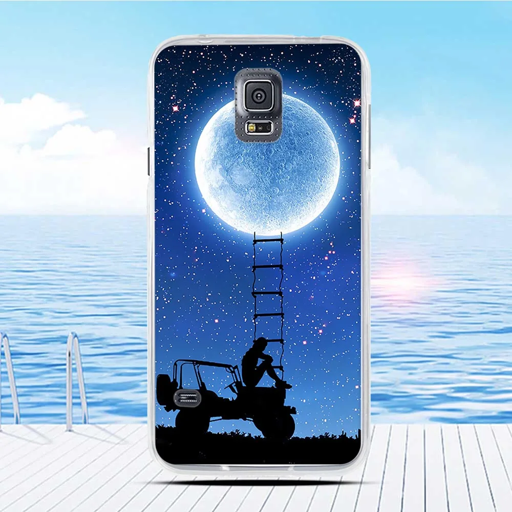 For Samsung Galaxy S5 Silicone Case TPU SV I9600 Coque Phone Protector 3D Back Printing |